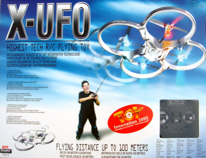 Rc Flying Machine X UFO By Silverlit RC Flying Machine - Team daddyHOBBY - Radio Control ...