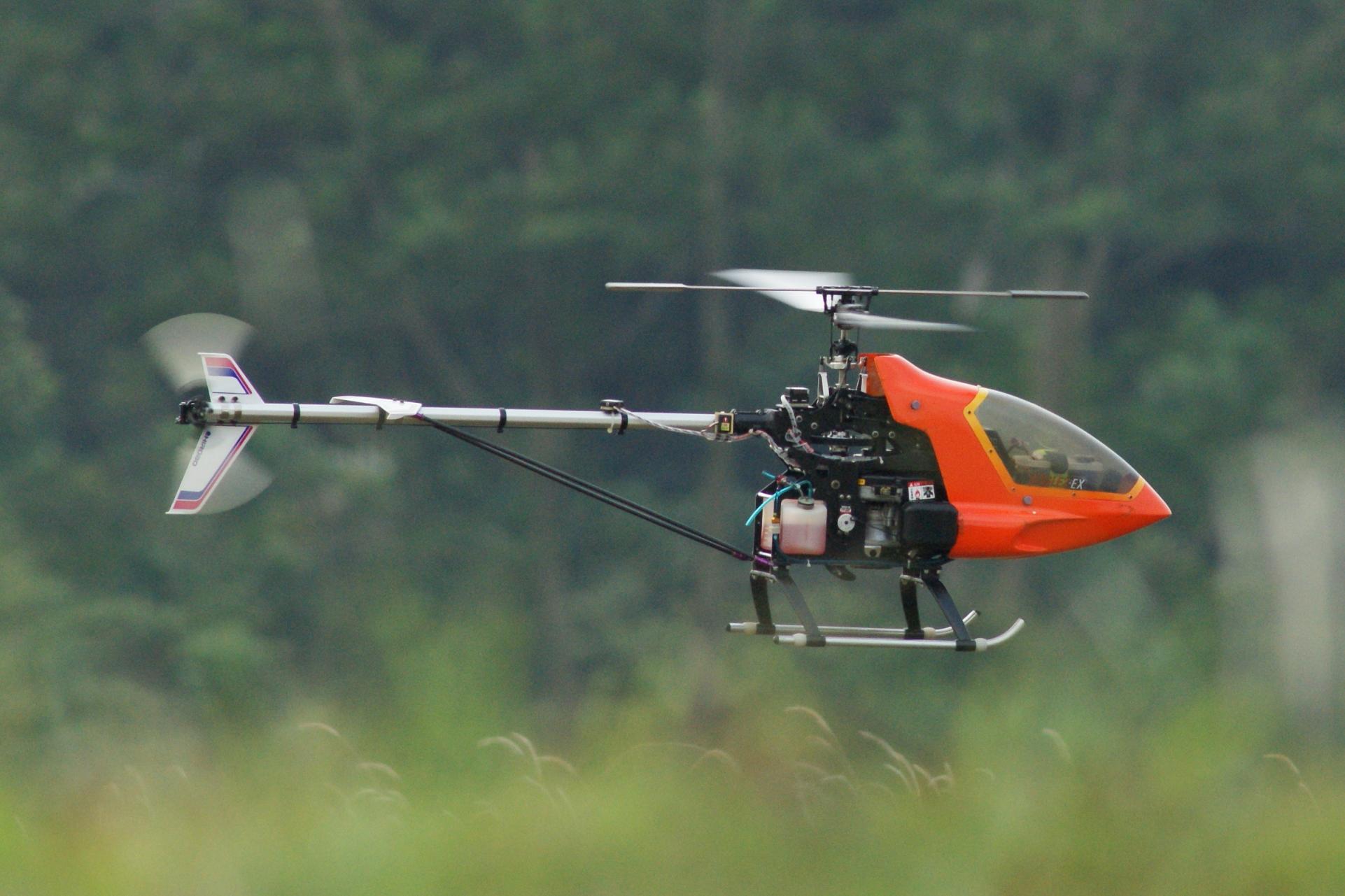Hirobo Bell 47 G 2 a miscela al 2% avviamento a strappo .VENDESI